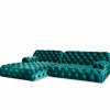 COCOA ISLAND - Sofa mit Ottomane 119 (smaragdgrün) – Bild 2