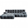 OCEAN7 - Sofa mit Ottomane UDli-Ure158 (anthrazit) – Bild 2