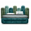CREOLE Bett W129-180 breit Bohème Vintage Velvet – Bild 2